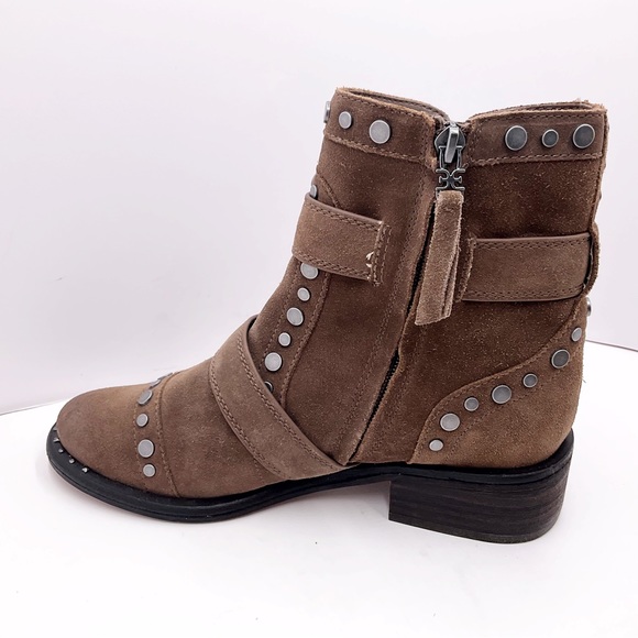 🆕{Sam Edelman} Drea Studded Motorcycle Boots - Picture 2 of 16